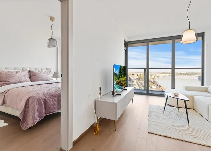 Апартаменты Eurovea Tower 1 Danube View